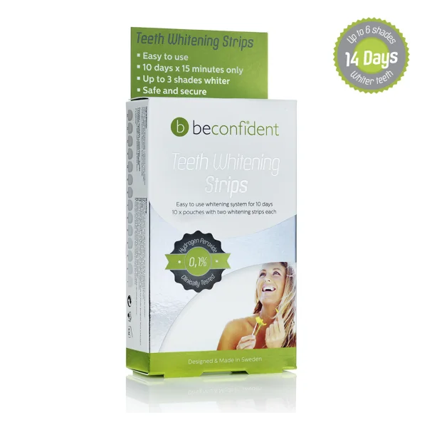 Beconfident Tandblekning X3 Strips - 10 dagar